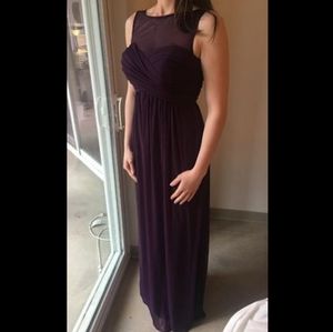 F15927 Plum Davids Bridal sz 4
